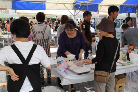 印刷団地祭り屋台1