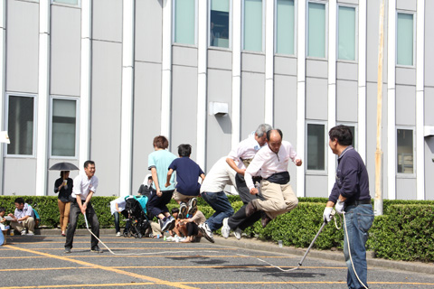 長縄跳び