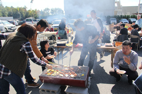 社内レクリエーション BBQ01