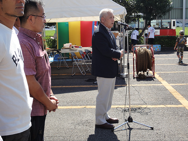 印刷団地祭り 開会式