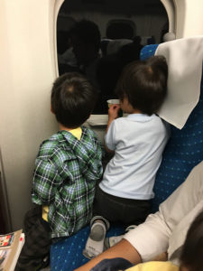 京都鉄道博物館へのぞみで行く