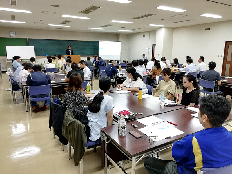 無駄を見つけて働き方改革に活かそうのセミナー風景 in ニシキプリント