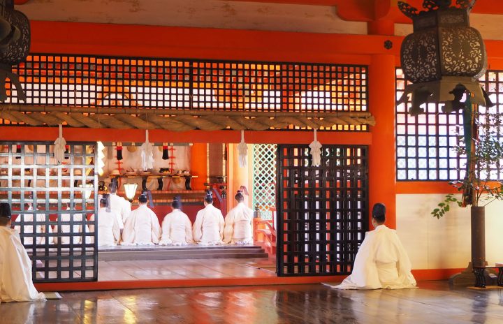 嚴島神社の奉祝